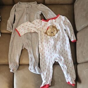 Child of Mine Carter's Footie Rompers